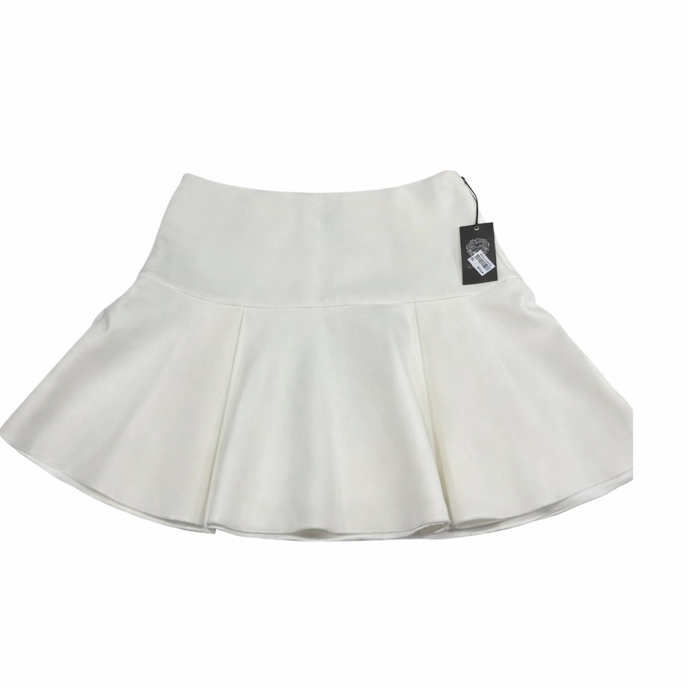 VINCE CAMUTO Partially Lined Ivory Skater Skirt!